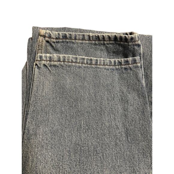 Vintage 90s Men's Light Blue Levi's 550 Straight Leg Denim Jeans 36x30 - Picture 6 of 6